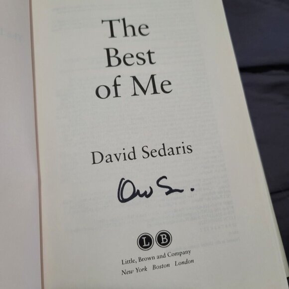 *SIGNED* The Best of Me by David Sedaris book - Picture 2 of 3